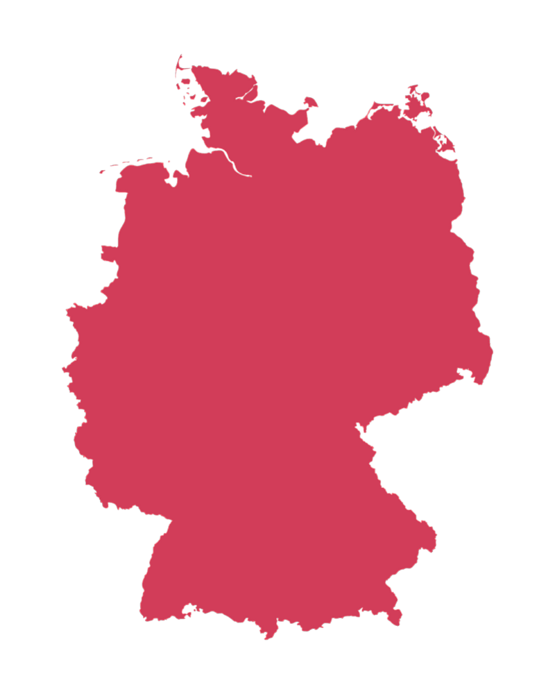 Versandinformationen von Mr. Dave. Abgebildet als Deutschlandkarte zur Information.