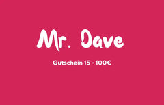 Gutschein | Mr. Dave Giftcard